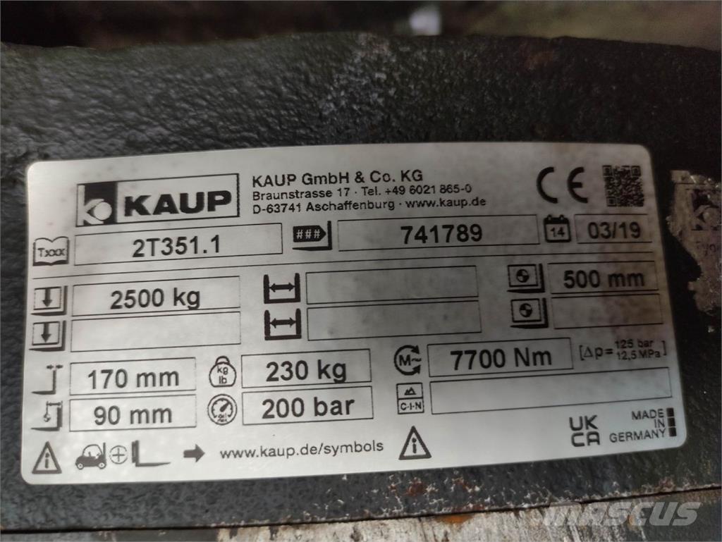 Kaup 2T351.1 Rukovanje materijalom – ostalo