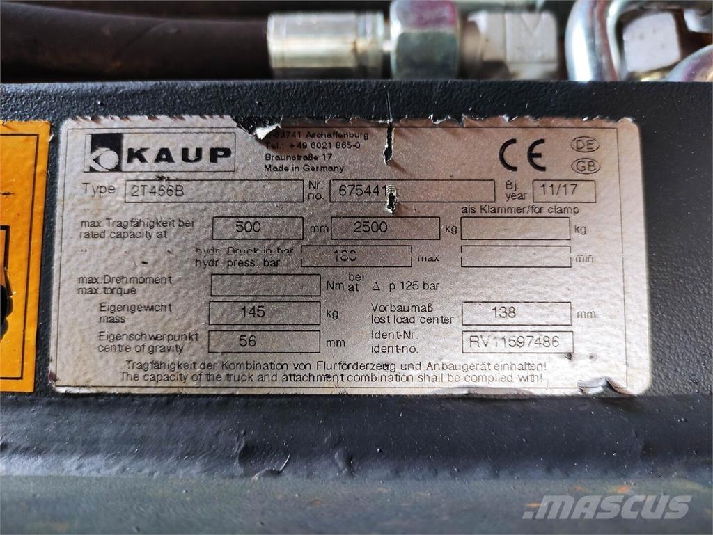 Kaup 2T466B Rukovanje materijalom – ostalo