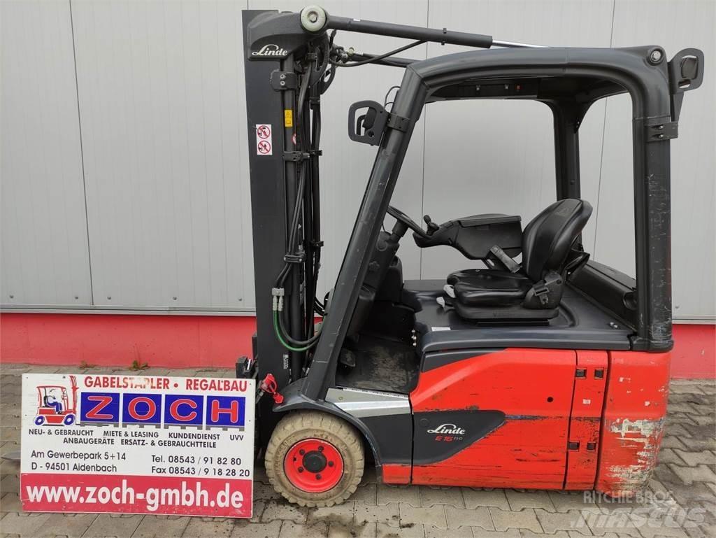 Linde E16-02-386-EVO Električni viličari