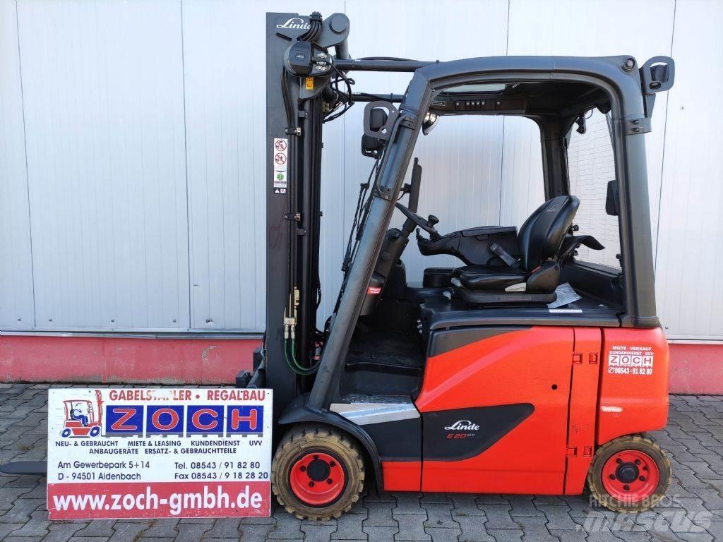 Linde E20P-02-386 EVO Električni viličari