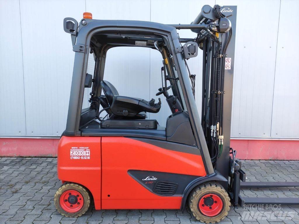 Linde E20P-02-386 EVO Električni viličari