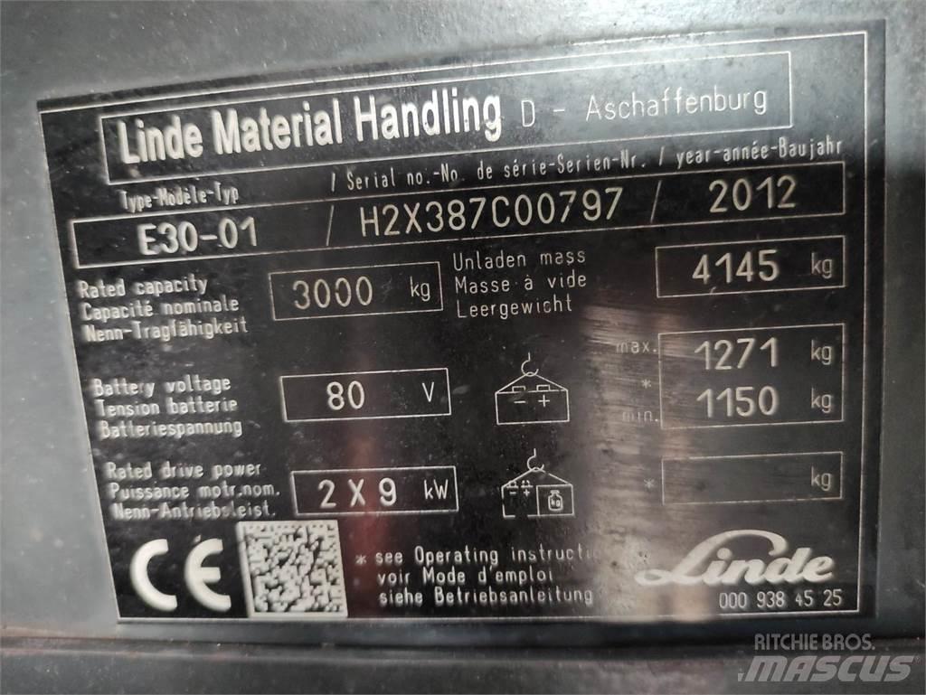 Linde E30-01-387 Električni viličari