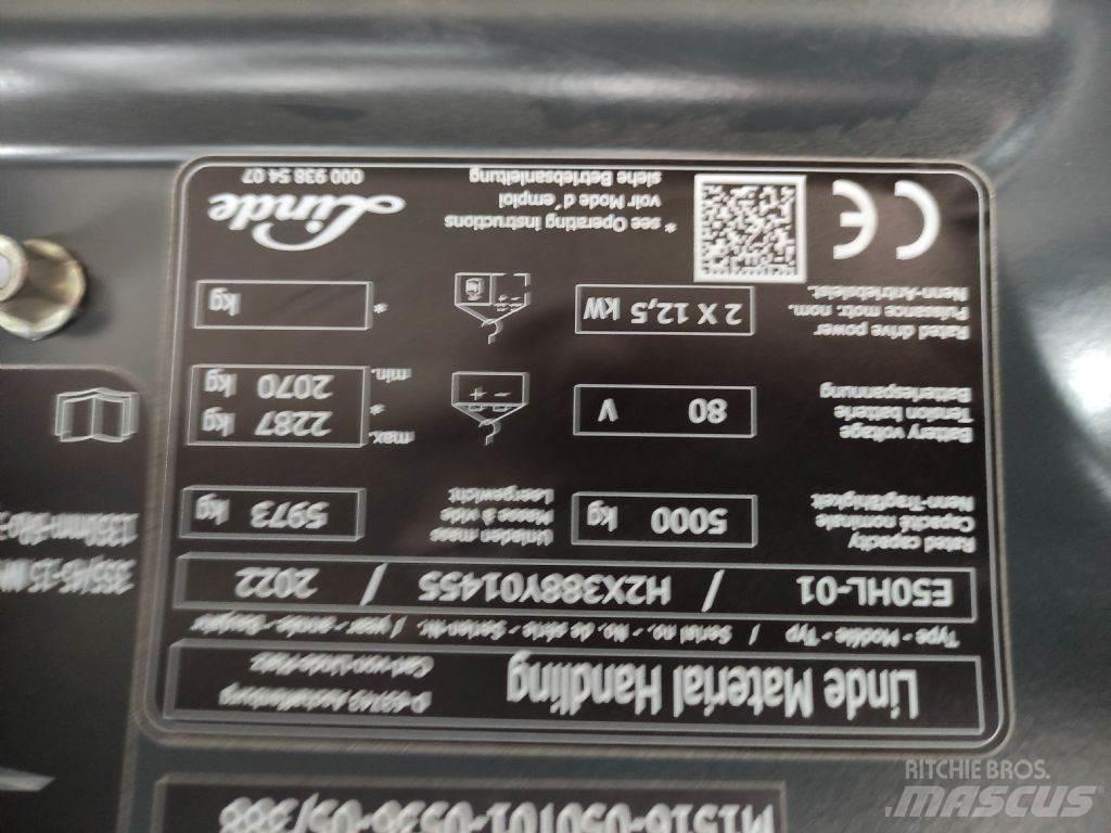 Linde E50HL-01-388 Električni viličari