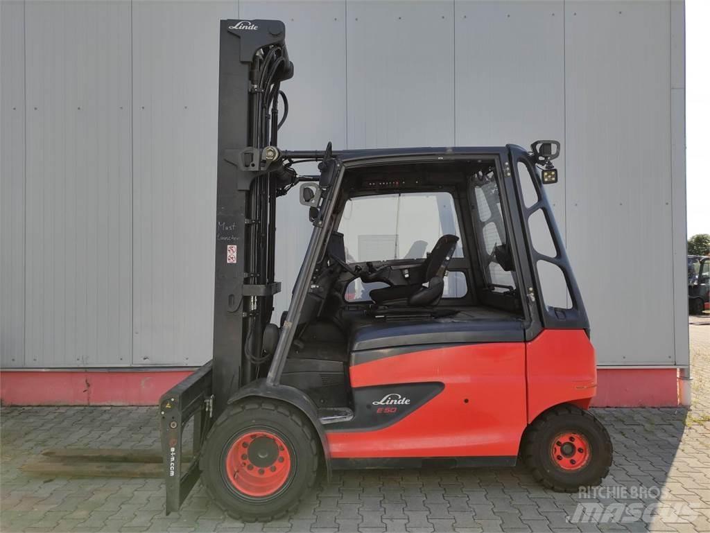 Linde E50HL-01/600-388 Električni viličari