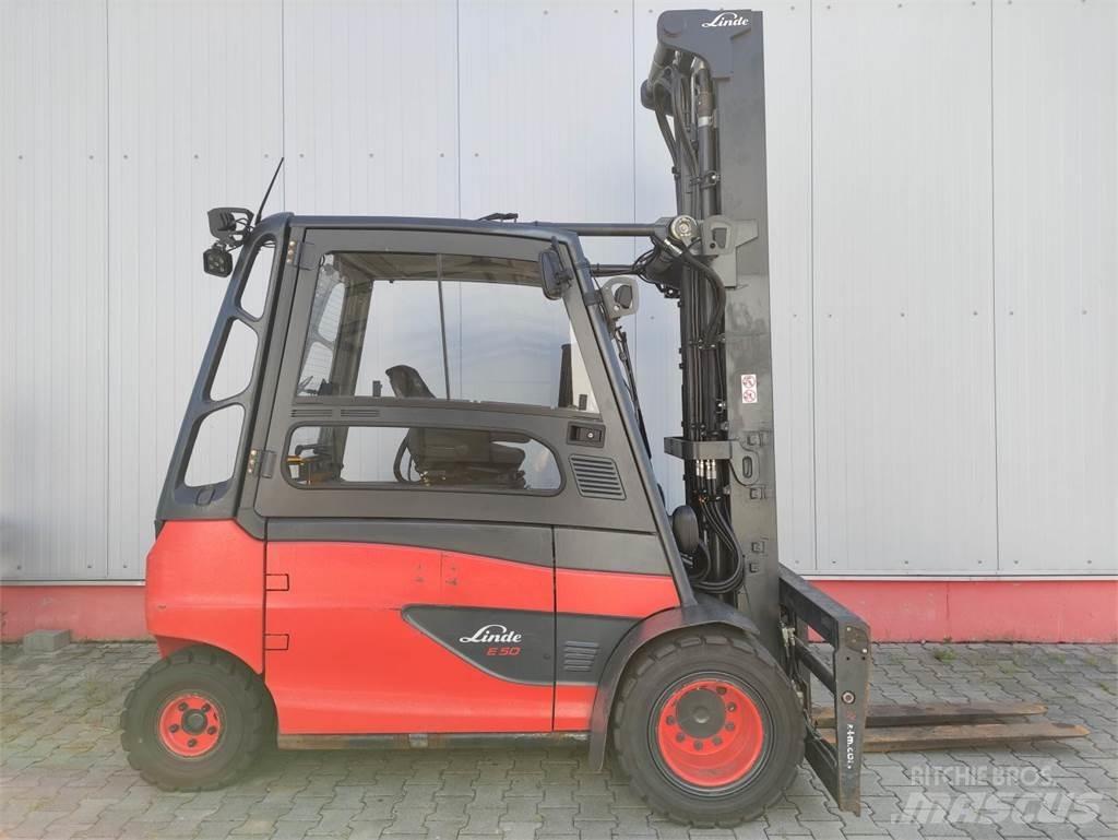 Linde E50HL-01/600-388 Električni viličari