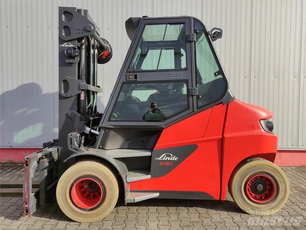 Linde E80-01-127 Električni viličari