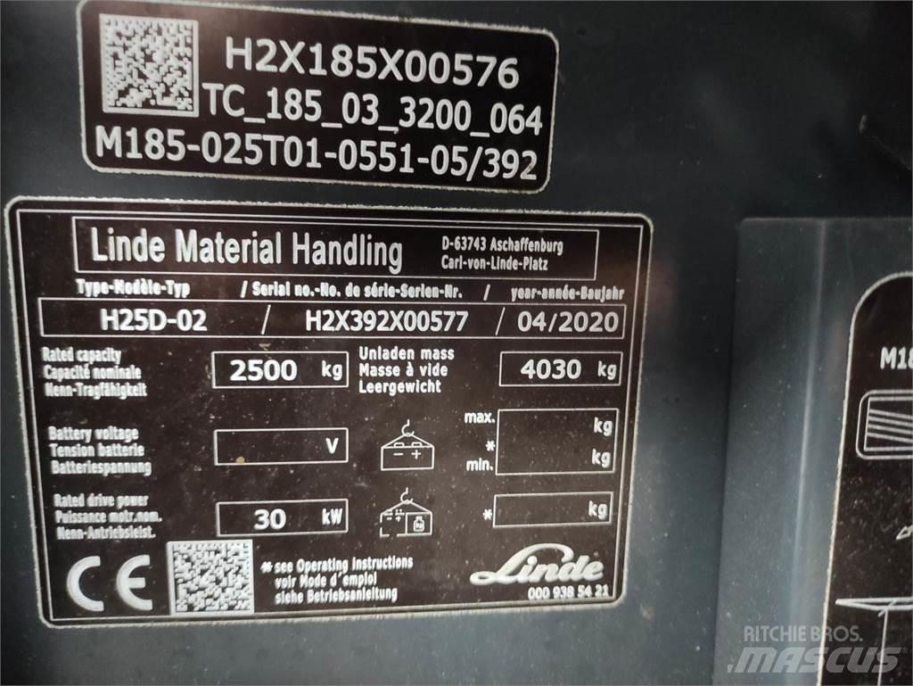 Linde H25D-02-392 EVO Dizelski viličari