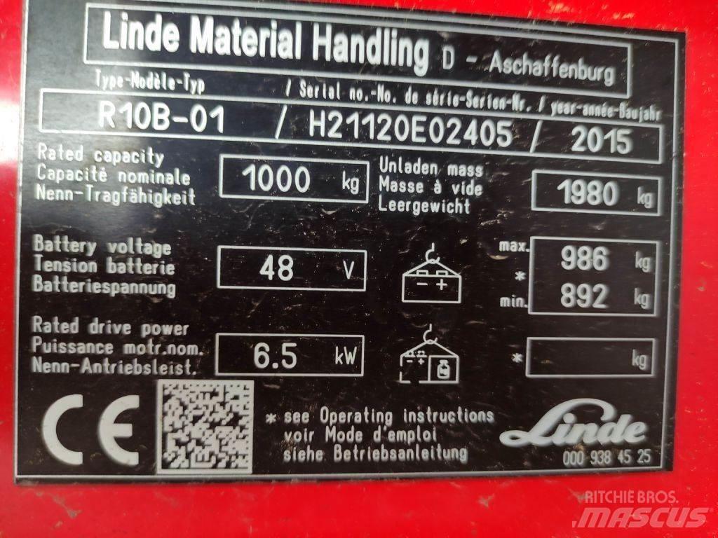 Linde R10B-01-112 Viličari sa pomičnim stupom