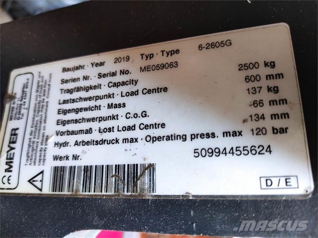 Meyer 6-2605G Rukovanje materijalom – ostalo