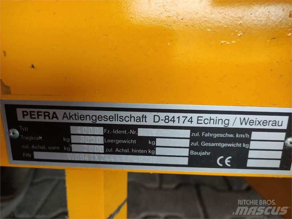 Pefra 4000 Ostale prikolice