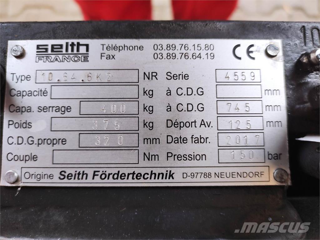 Seith 10.64.6KZ Hvataljke za bale