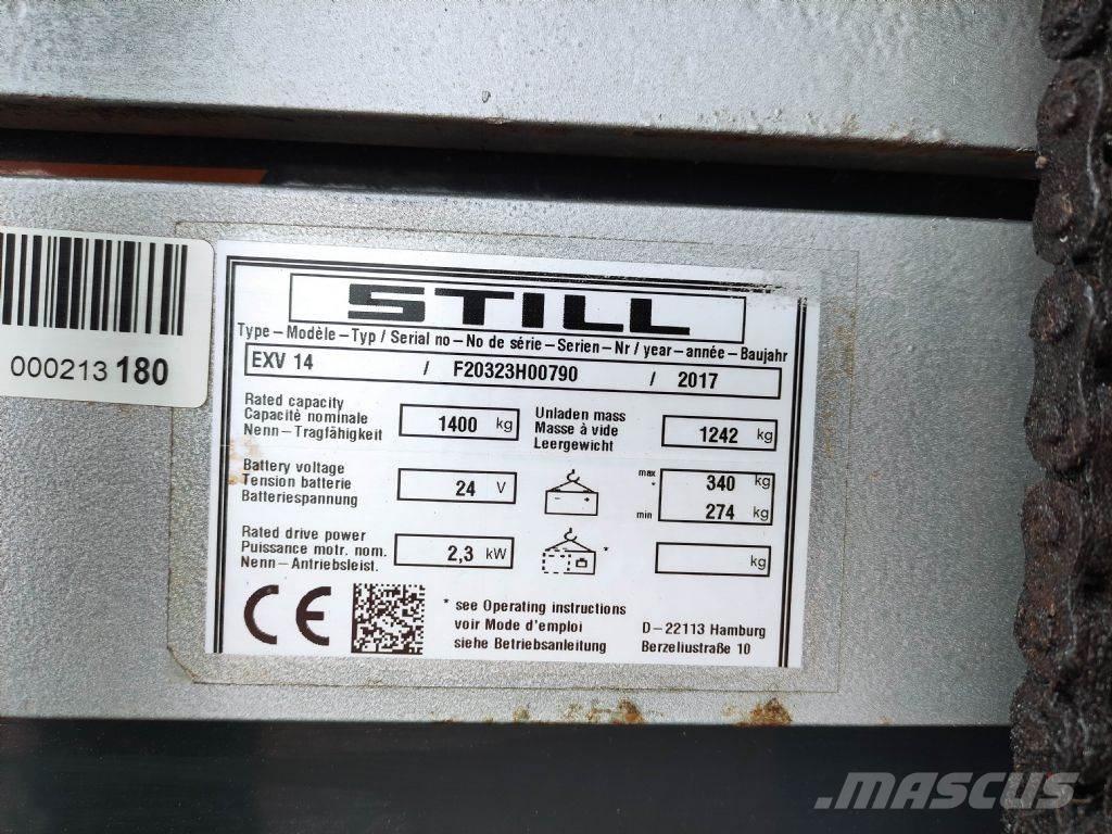 Still EXV 14 Ručni električni viličar