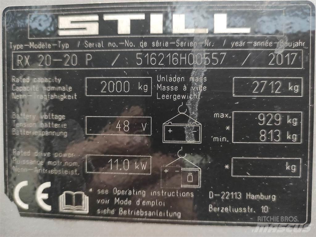 Still RX20-20 P Električni viličari