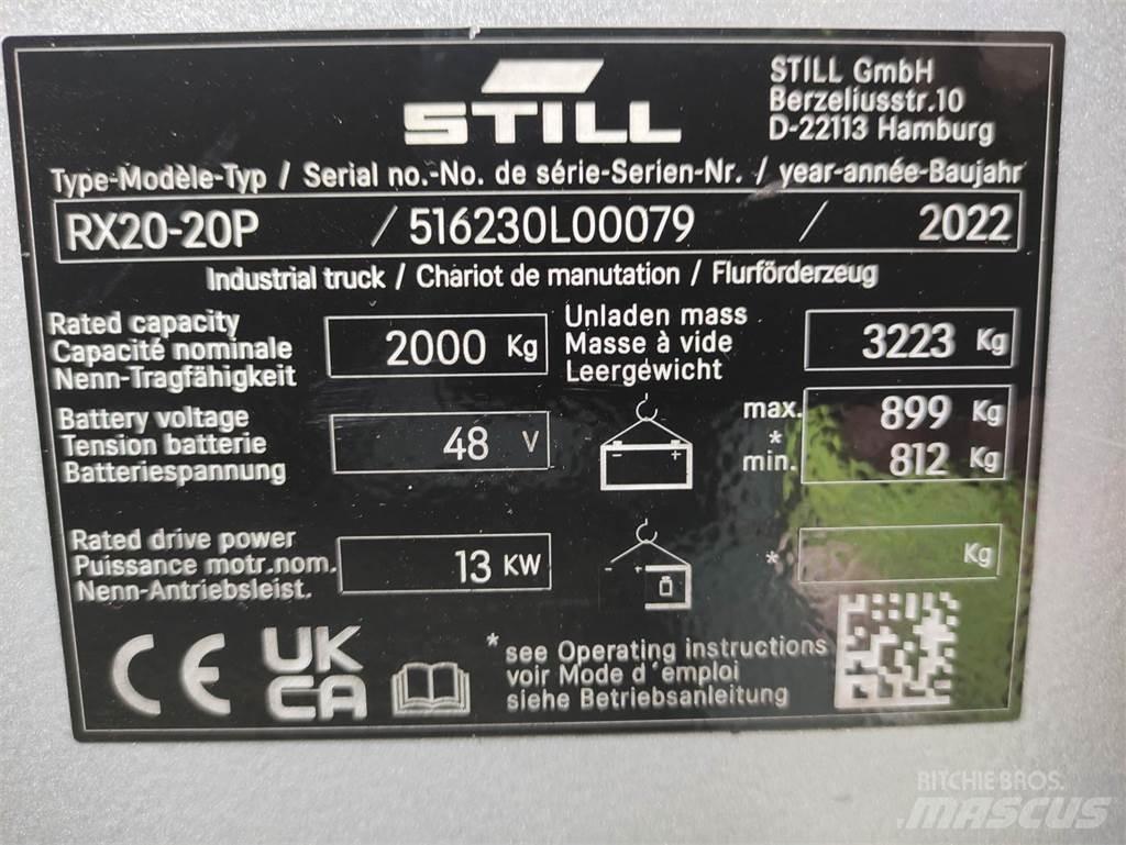 Still RX20-20 P Električni viličari