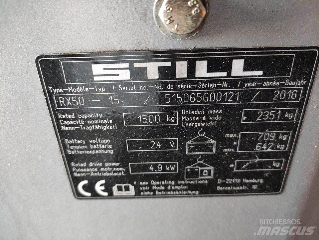 Still RX50-15 Električni viličari