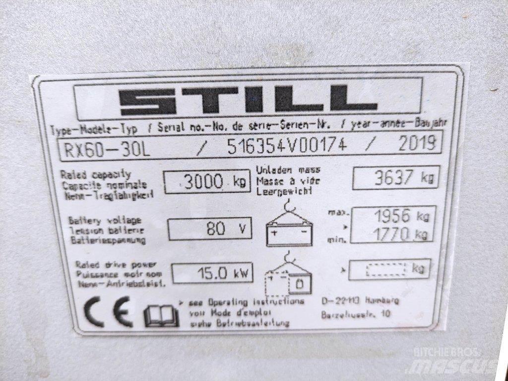 Still RX60-30 L Električni viličari
