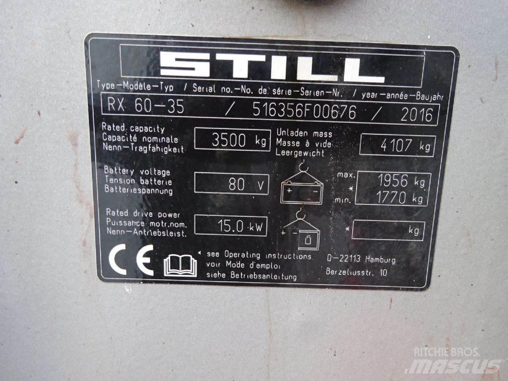 Still RX60-35 Električni viličari