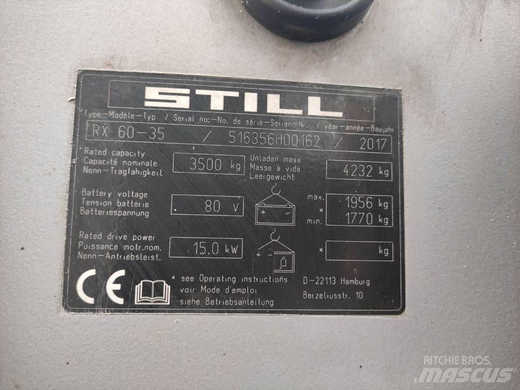 Still RX60-35 Električni viličari