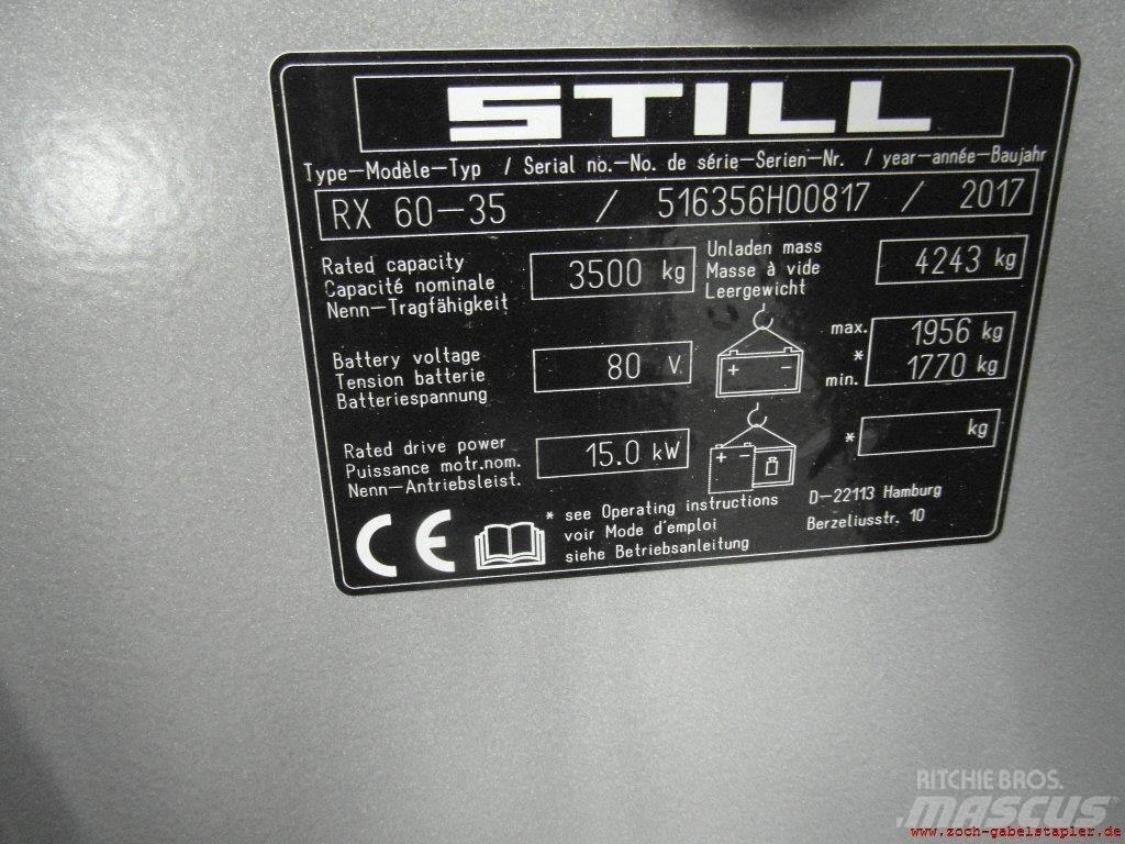 Still RX60-35 Električni viličari
