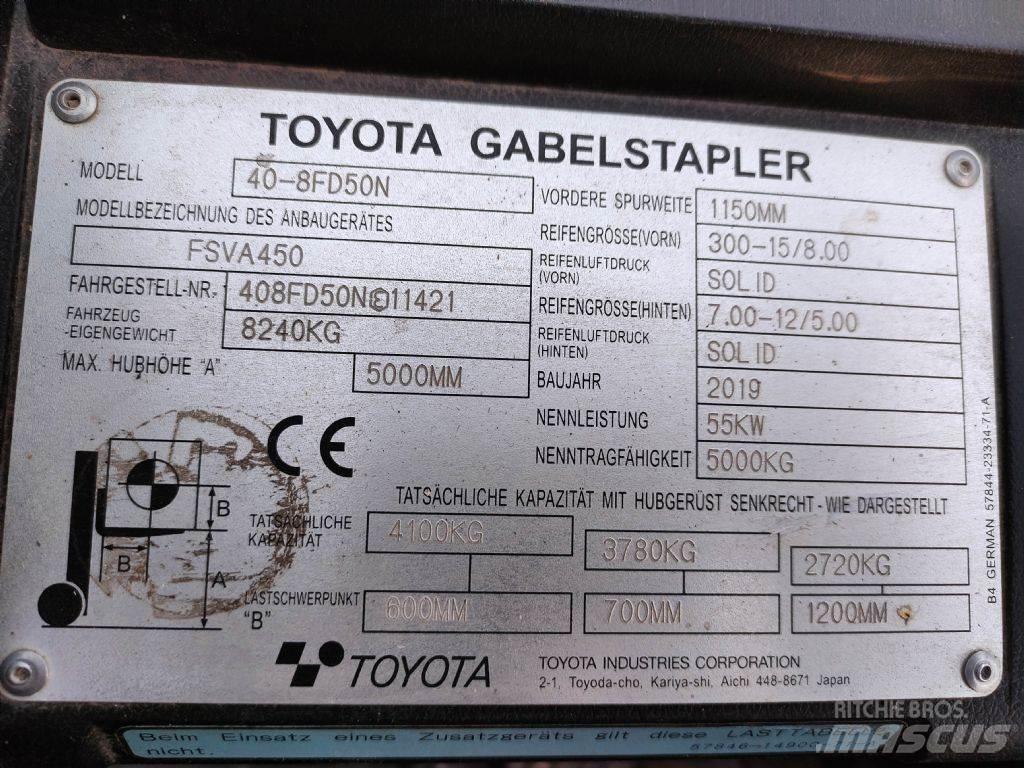 Toyota 40-8FD50N Dizelski viličari