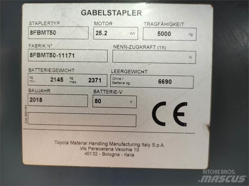Toyota 8FBMT50 Električni viličari