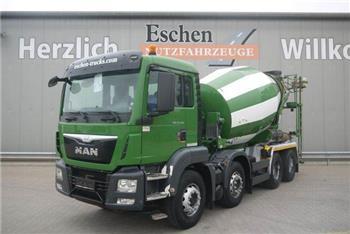 MAN TGS 32.360 8x4/Blatt | Stetter 9m³*Klima*Kamera