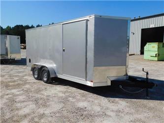  Covered Wagon Trailers Gold Series 7x16 Vnose with