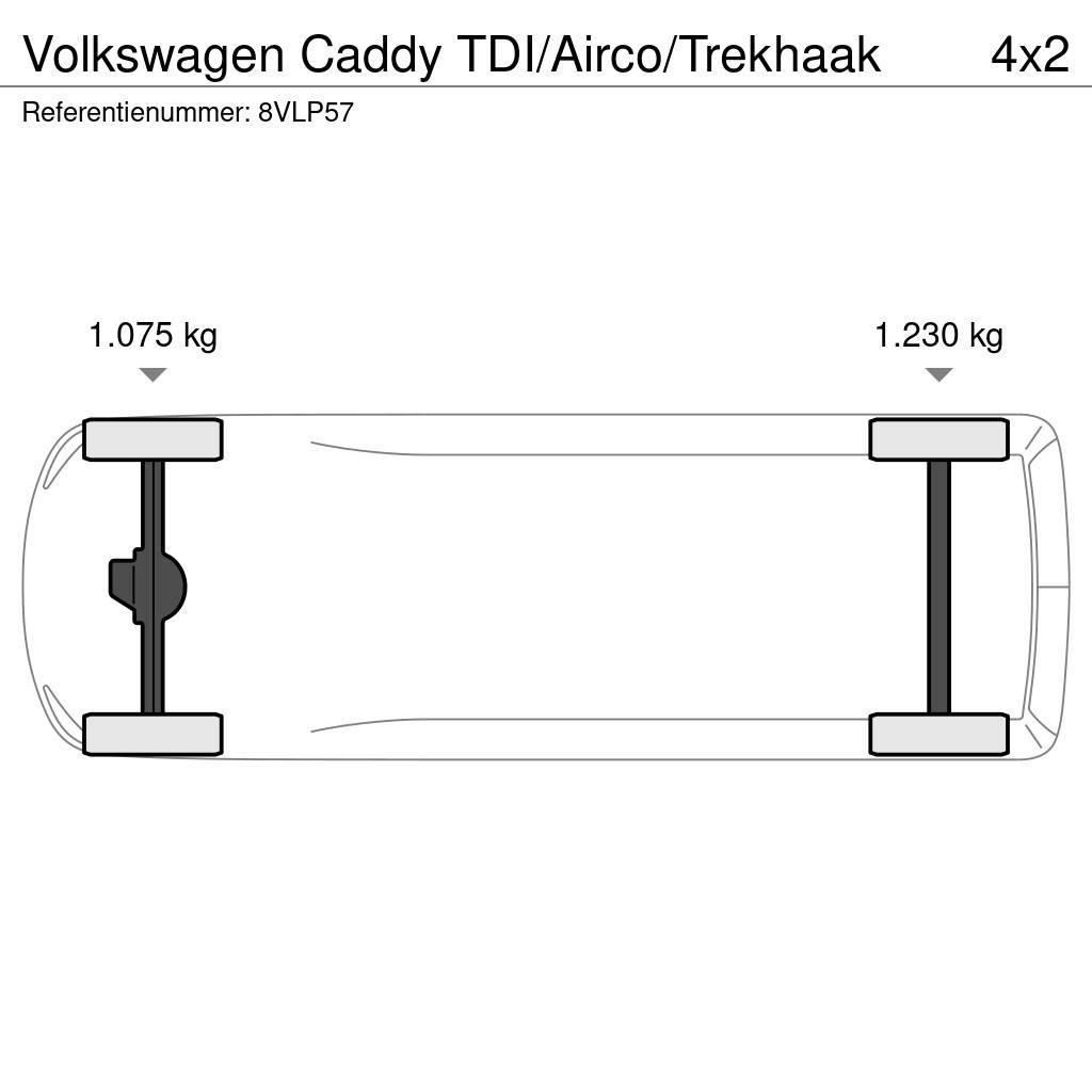 Volkswagen Caddy TDI/Airco/Trekhaak Sanduk kombiji
