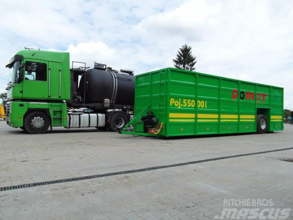 Pomot Slurry tank container  55000 L/Réservoir de lisier Cisterne za gnojnicu