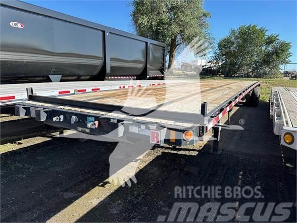 Fontaine VELOCITY 48' STEEL AIR RIDE FLATBED, WOOD DECK, SL Flatbed/Dropside semi-trailers
