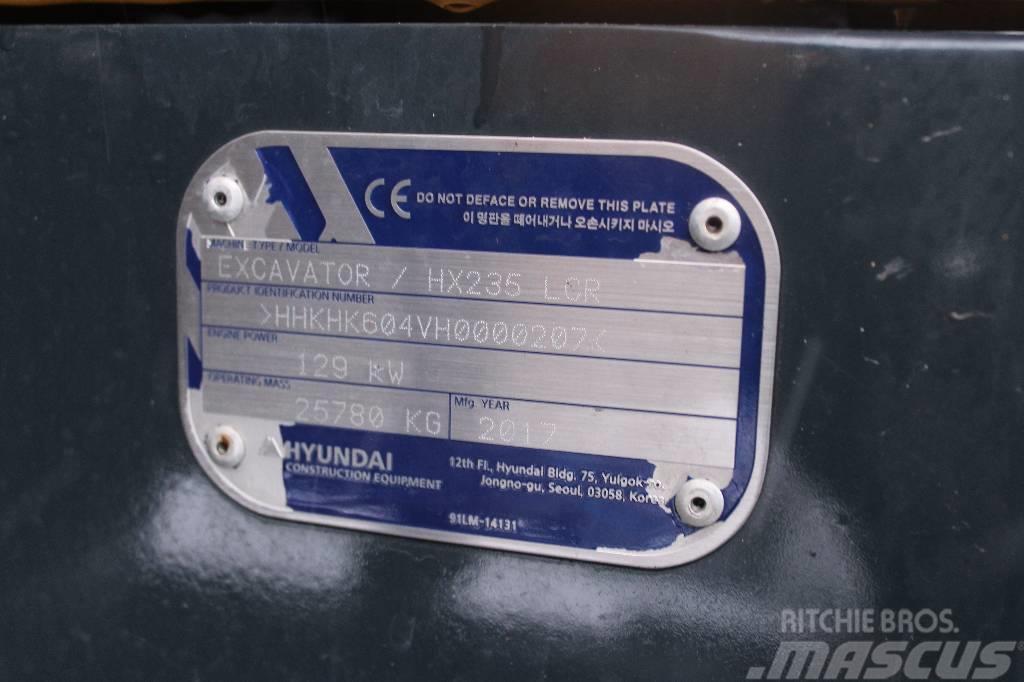 Hyundai HX 235 LCR / Engcon, 3D-laite, 2 kauhaa, Hieno! Bageri gusjeničari