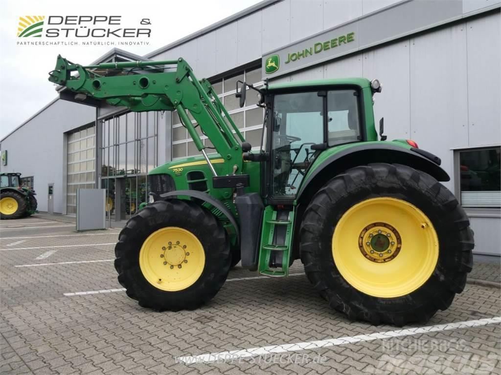 John Deere 7530 Premium inkl. 751 Frontlader Traktori