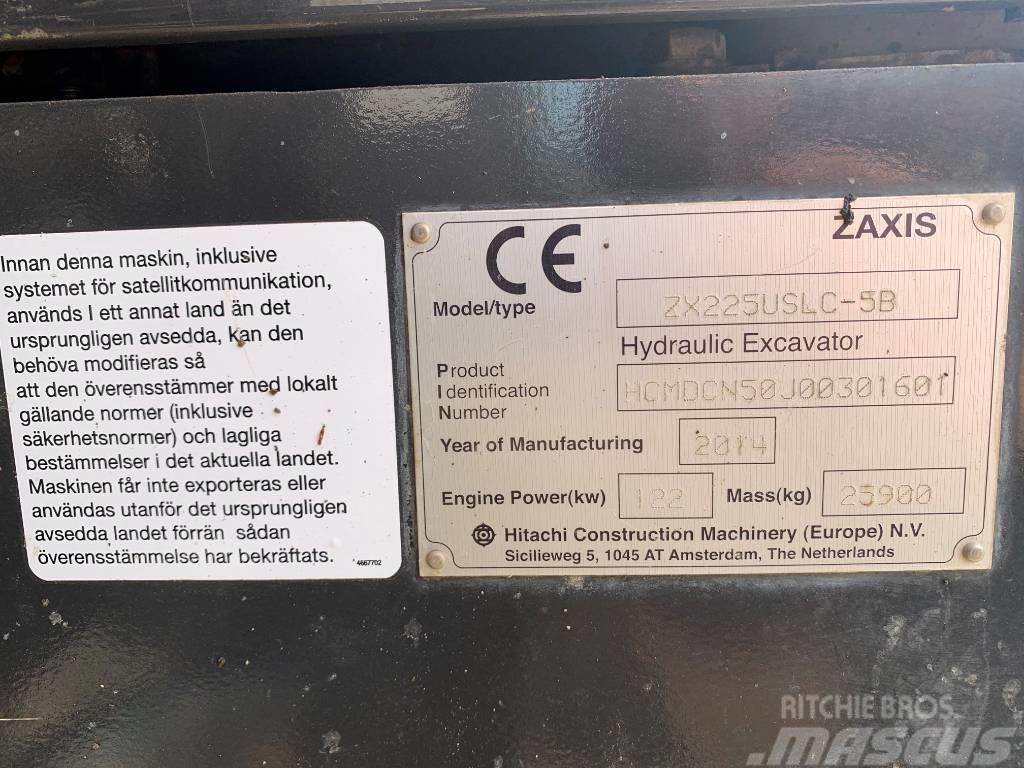 Hitachi ZX 225 USLC - 5B Bageri gusjeničari