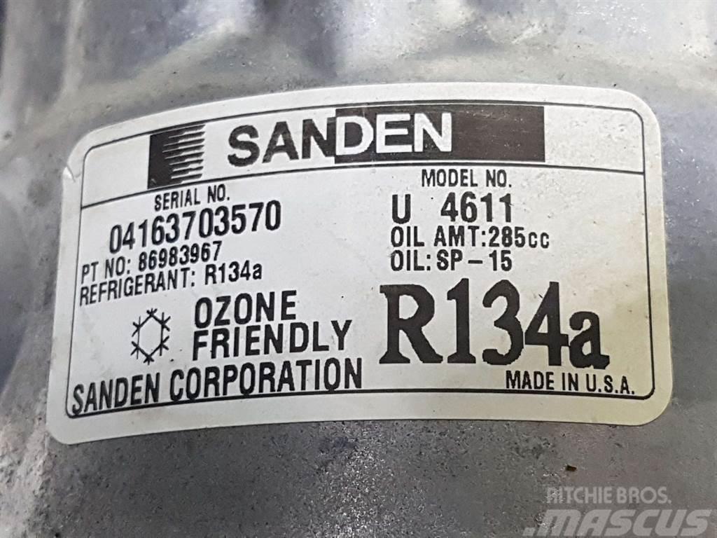 CASE 621D-Sanden U4611-Compressor/Kompressor/Aircopomp Motori