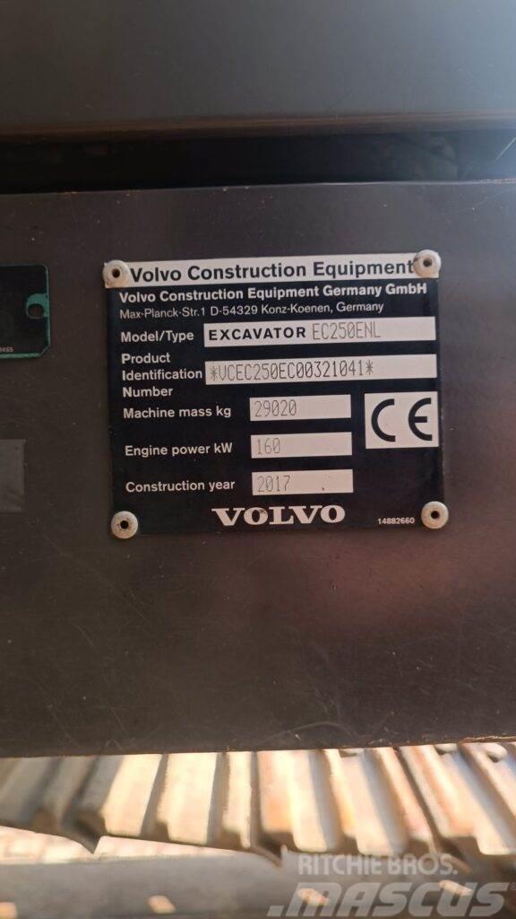 Volvo EC250ENL Bageri gusjeničari