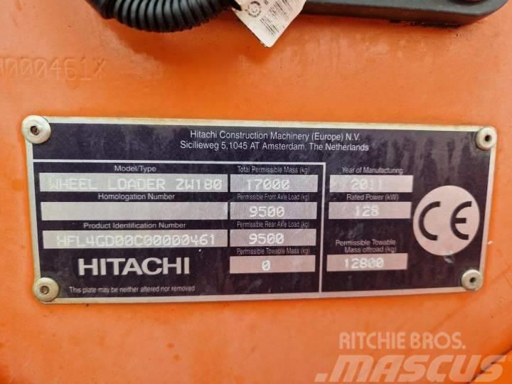 Hitachi ZW 180 Utovarivači na kotačima