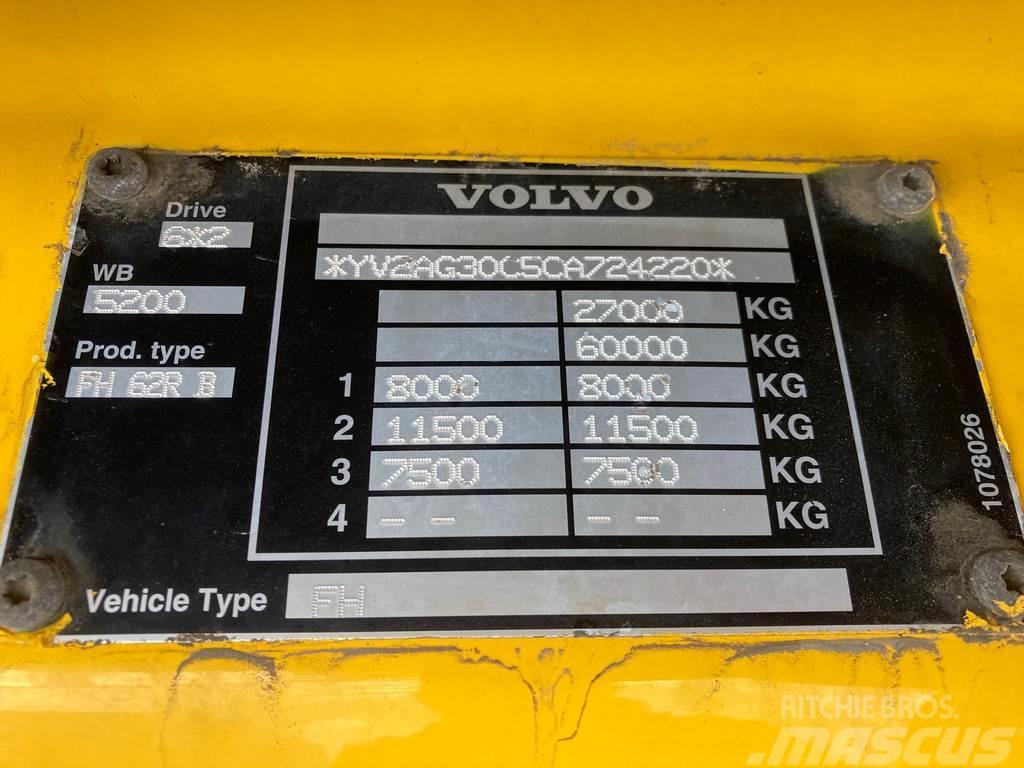 Volvo FH500 8X2*6 + CRANE HIAB + LIFT HIAB + VEB + FULL Rol kiper kamioni s kukama za dizanje