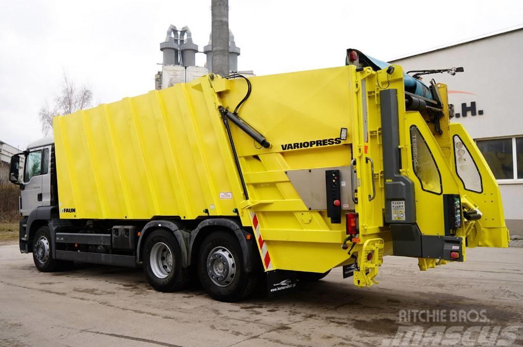 MAN TGS trzyosiowa śmieciarka FAUN 524 m3 EURO 5 Kamioni za otpad