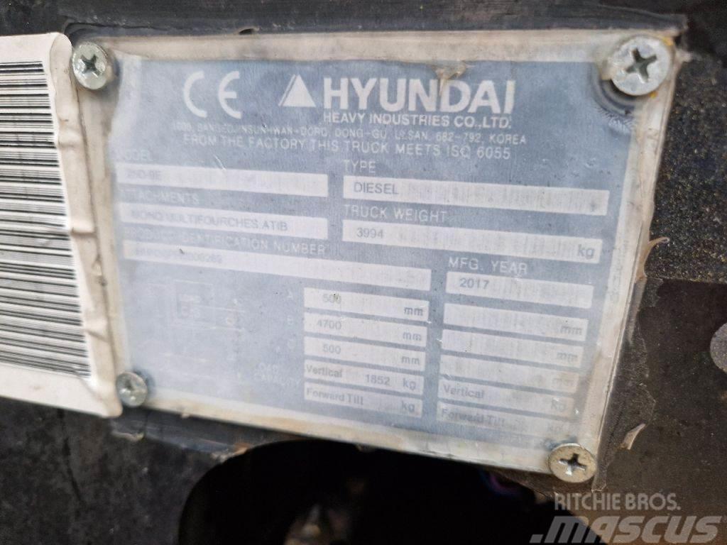 Hyundai 25D-9E Dizelski viličari
