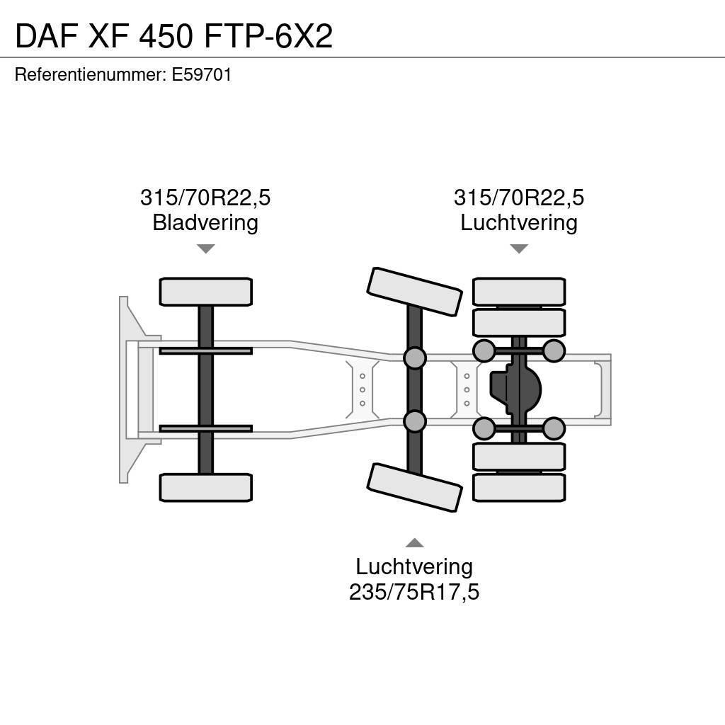 DAF XF 450 FTP-6X2 Traktorske jedinice