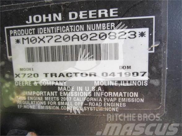 John Deere X720 Traktorske kosilice