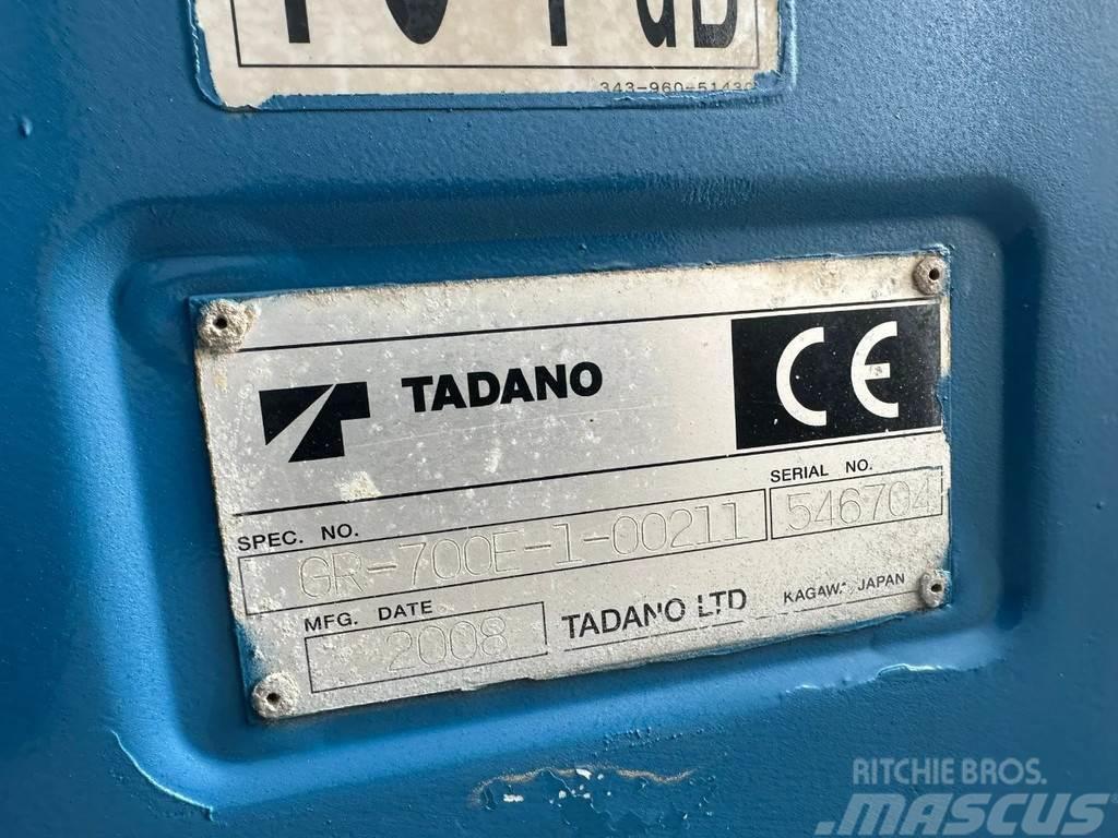 Tadano GR-700E-1-00211 + JIB ROUGH TERRAIN CRANE/RT CRANE Autokran dizalice