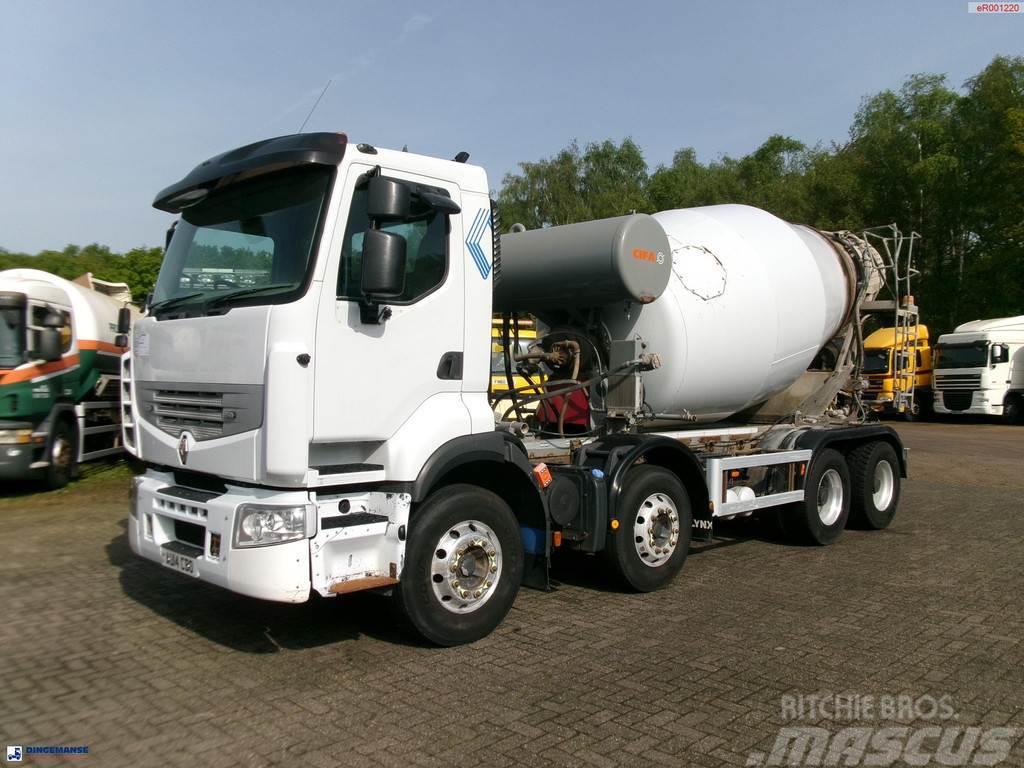 Renault Premium Lander 8x4 RHD Cifa concrete mixer 8 m3 Kamioni mikseri za beton