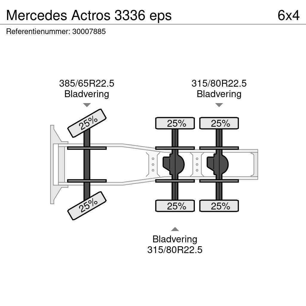 Mercedes-Benz Actros 3336 eps Traktorske jedinice