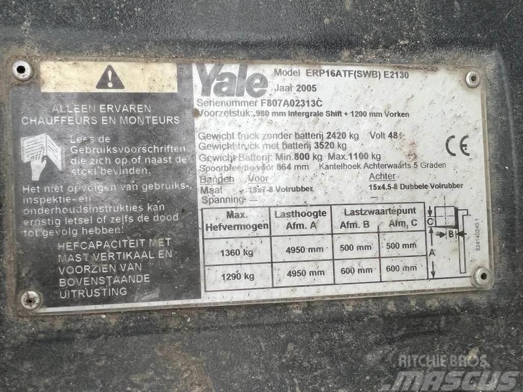 Yale ERP 16 Električni viličari