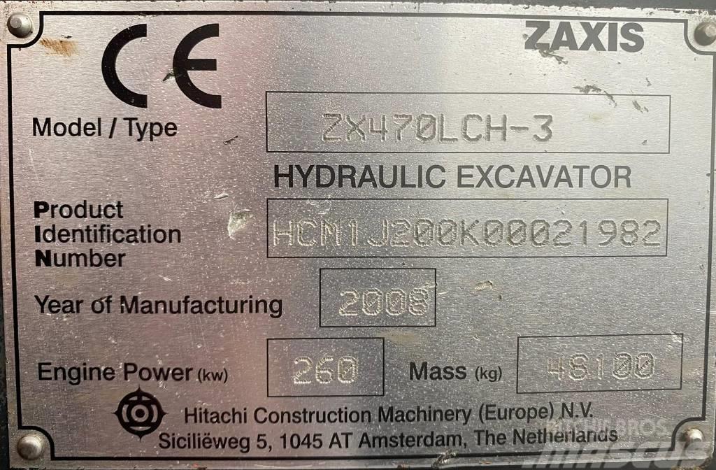 Hitachi ZX 470 LC H-3 Bageri gusjeničari