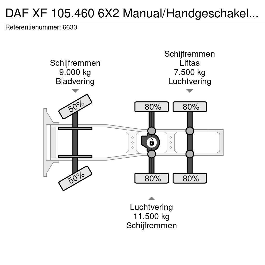 DAF XF 105.460 6X2 Manual/Handgeschakeld 25 ton NCH Sy Traktorske jedinice