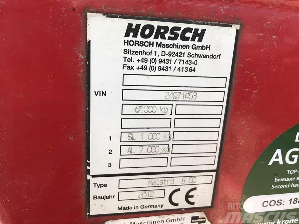 Horsch Maestro 8CC Precision sowing machines