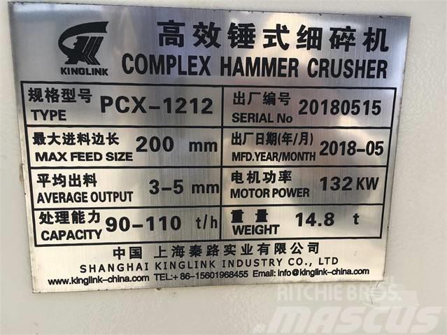 Kinglink PCX1212 Complex Hammer Crusher Drobilice
