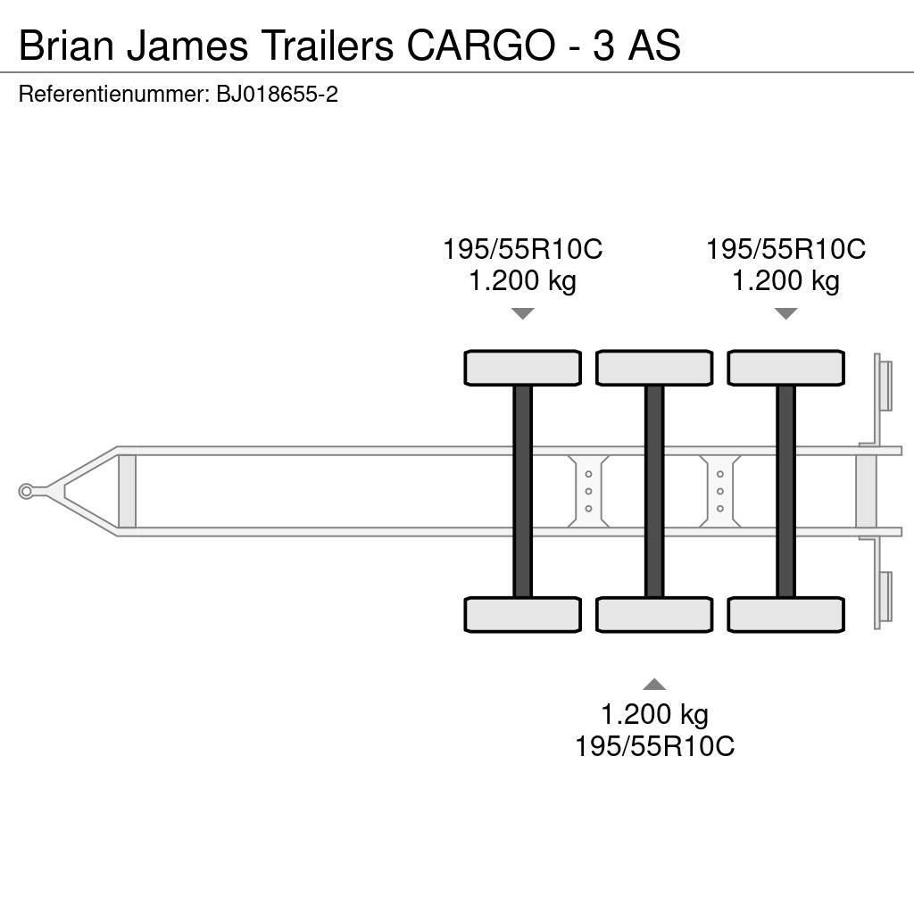Brian James Trailers CARGO - 3 AS Prikolice za autotransportere